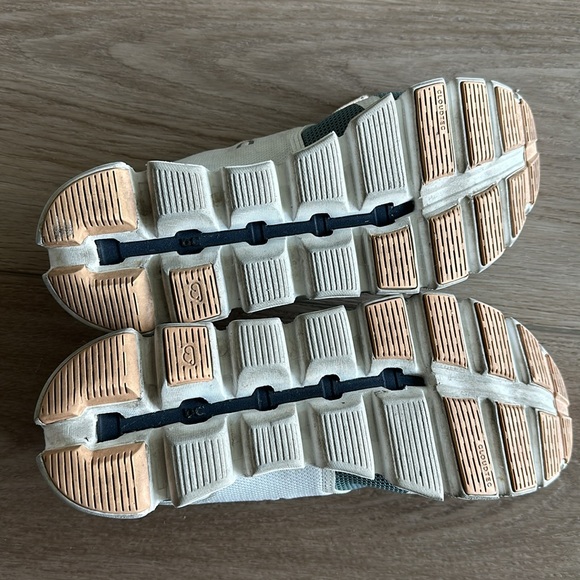 Womens On Running Cloud 5 Push White/Cobble Sz 9.5 - Picture 11 of 15